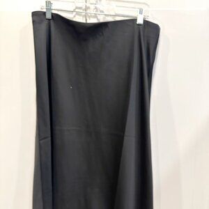 J. Crew Gwyneth Slip Skirt - Black